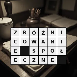 Hasło krzyżówkowe empiryczność - zróżnicowanie społeczne – rozwiązanie, synonimy, podpowiedzi i definicje krzyżówkowe